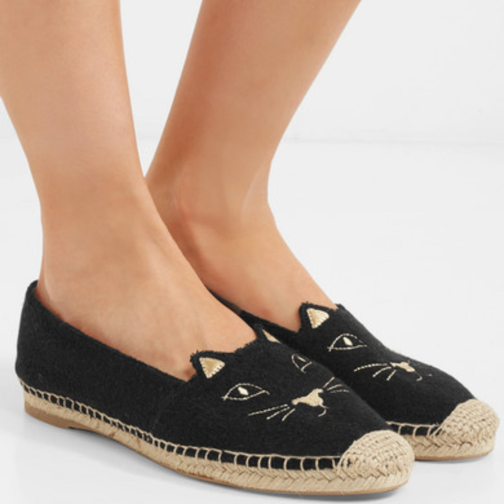 Charlotte Olympia Kitty Flats